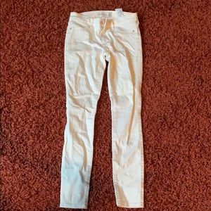 White jeans
